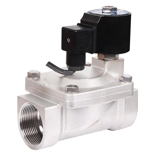 Cáilíocht Hign 12v Prás 304 Uisce Comhla Solenoid Cruach Dhosmálta Do Thobar
