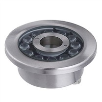 Ring Fountain Nozzle Soilse Spota stiúir RGB